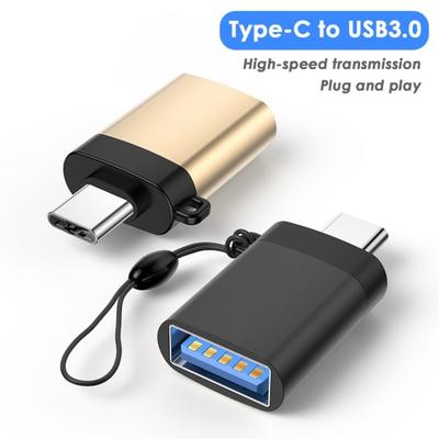 Конвертер USB 3 гнездо - USB 3 штекер OTG в Type-C адаптер для зарядки и синхронизации данных