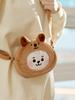 BT21 RJ BABY Пушистая кукла-лицо Сумка через плечо