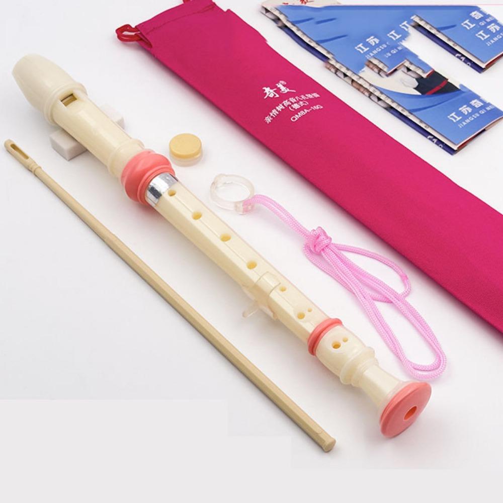 Baroque Fingering Eight Hole Clarinet Easy Adjustable Vertical Flute Musical Instrument