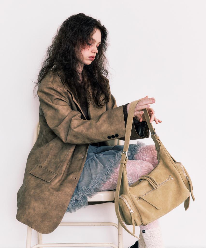 Khiho Cowhide Flash Shoulder Bag 2 Colors