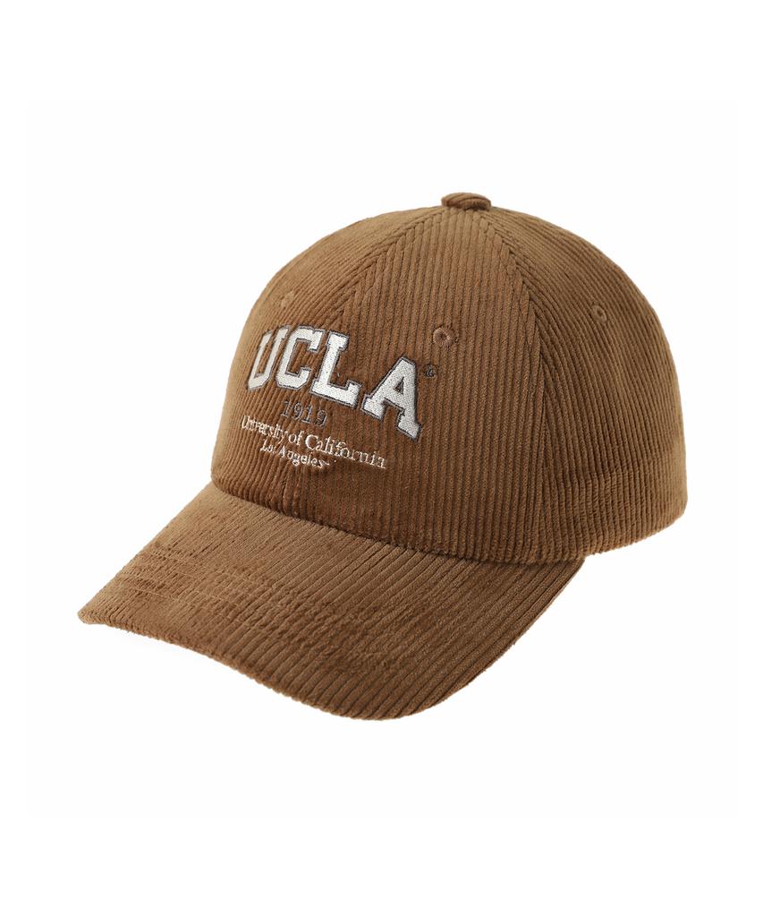 Унисекс бейсболка UCLA 1919 из вельвета [Коричневая] (Ucrac23)