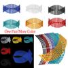 16Pcs Motorcycle Car Tire Decals Trim Strips 17"18" Universal Reflective Bike Wheel Sticker Waterproof Motorcycle Wheel Rim Tape
