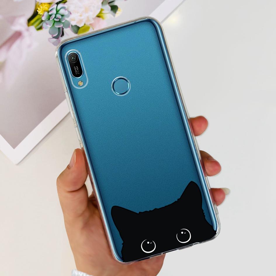 For Huawei Y6 2019 Case Y6 Pro 2019 Back Cover Popular Butterfly Astronaut Soft Silicone Phone Case For Huawei Y6s Y 6 2019 Capa