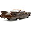 GENERAL MILLS 124 1959 Cadillac Coupe DeVille с COUNT CHOCULA, Коричневая литая миниатюрная машинка