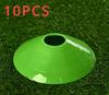10pcs Cone Set Children's Football Training Professional Disc Footwork Agility Training Obstacle Sports Training Accessories