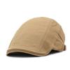 Bright Plate Forward Cap Casual Fashion Cotton Duck Tongue Cap Men's Versatile Beret Outdoor Sun Hat