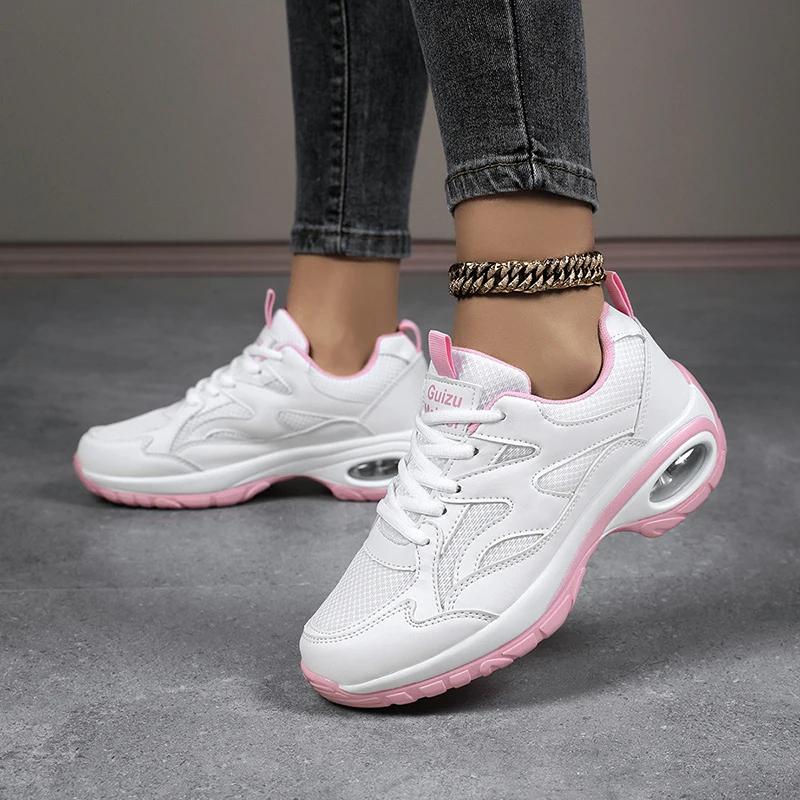Women Sneakers Air Cushion Running Shoes Breathable Mesh Sneakers for Women Shoes Spring Casual Sports Shoes Tenis Feminino