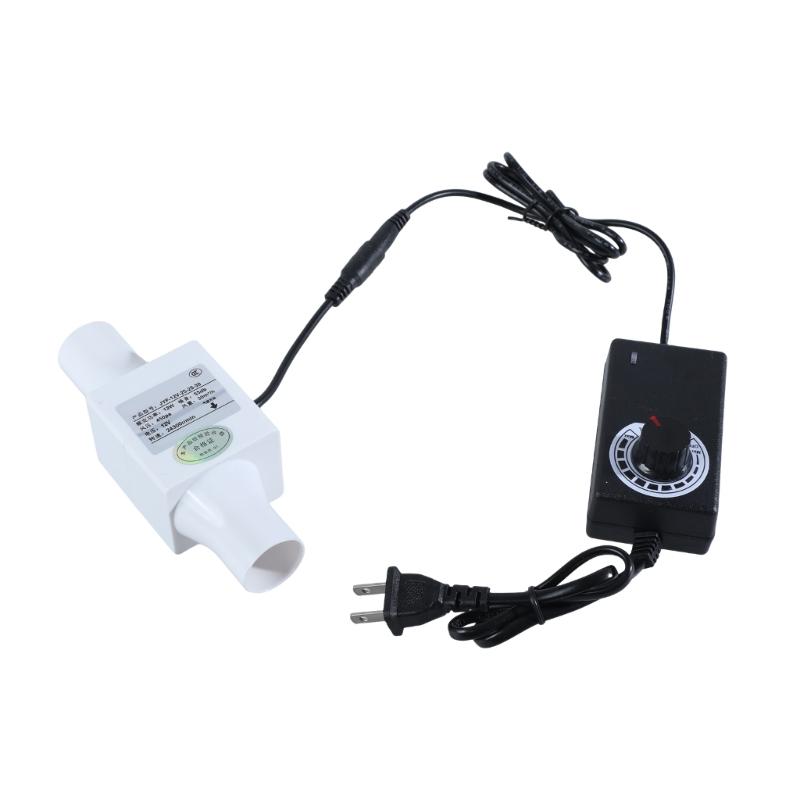 Встраиваемый канальный вентилятор с регулятором скорости 12 В Вентиляционный вытяжной вентилятор Канальный вентилятор для нагрева воздуха Охлаждающий бустер