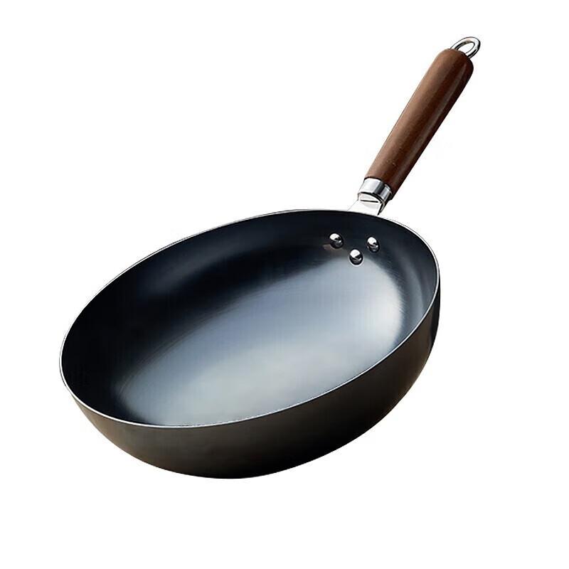 Joyoung 32cm Non-Coated Iron Wok