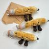 Cute Simulation Pencil Plush Dolls Toys Keychain Bag Pendant Backpack Ornaments Funny Birthday Gifts Cultural And Creative Toys