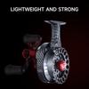 Gapless Universal All-metal Carbon Texture Front Reel Ice Fishing Reel Lure Long-distance Casting High Speed Ratio Large Unloading Force
