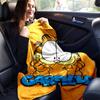 1pc, Garfield Throw Blanket, Soft & Cozy for Home Decor, Couch Cover, Outdoor Use, Travel, Camping, Car, Beach, Office Nap, Perfect Gift for All AgesA