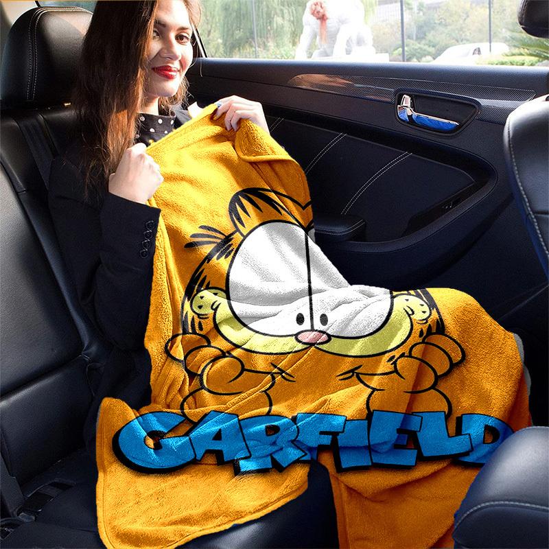 1pc, Garfield Throw Blanket, Soft & Cozy for Home Decor, Couch Cover, Outdoor Use, Travel, Camping, Car, Beach, Office Nap, Perfect Gift for All AgesA
