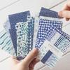 Набор бирок для DIY-журнала и бумаги для заметок Yanji Sweet Literary Lace Plaid
