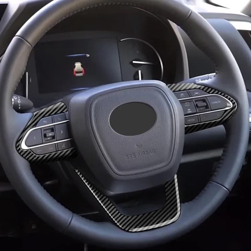 For Toyota voxy noah 90 Series Car Steering Wheel Button Frame Decoration Cover Trim Stickers Interior Accessories
