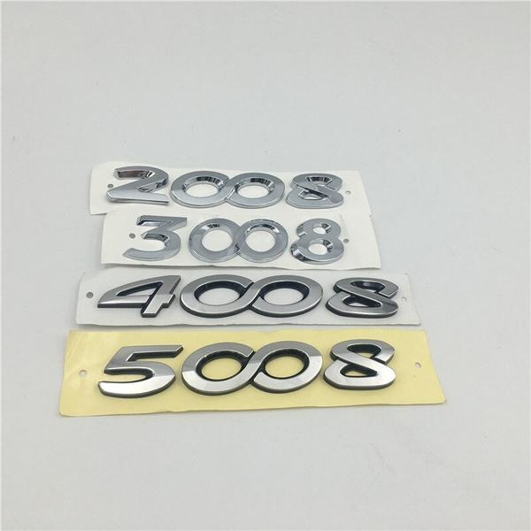 Для 206 207 301 306 307 308 508 2008 3008 4008 5008 эмблема хвост сзади логотип