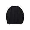 Anta Training Series Letter Round Neck Pullover Sweatshirt Men Sweatshirt Basic-Black 152217712-3
