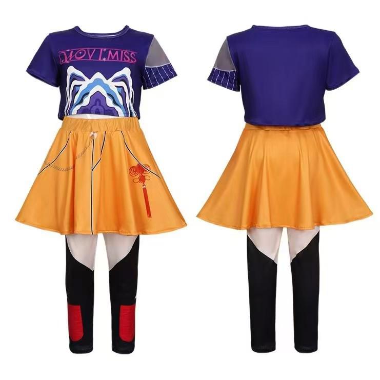 Косплей-костюм для Хэллоуина - Набор Руми Зои Милы - Европейская и Американская Девичья Группа Охотников на Демонов