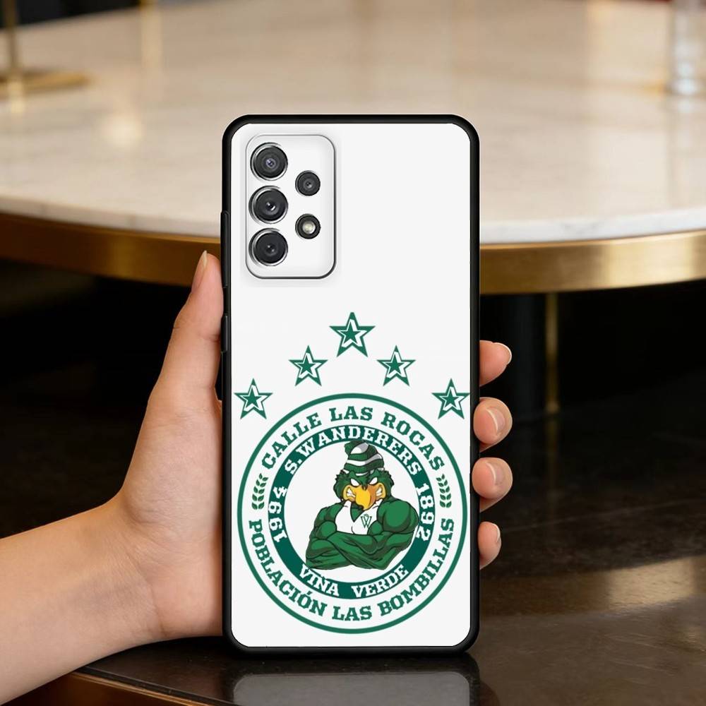 Чехол для телефона S-Santiago W-Wanderers 1892 для Samsung Galaxy A73,A72,A71,A70,A53,A52,A51, Мягкий силиконовый черный чехол