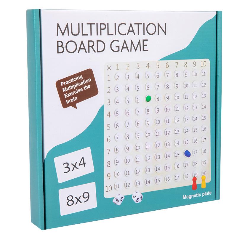 99 Multiplication Puzzle Board: Best-Selling Early Childhood Education Tool for Kids and Primary School Students