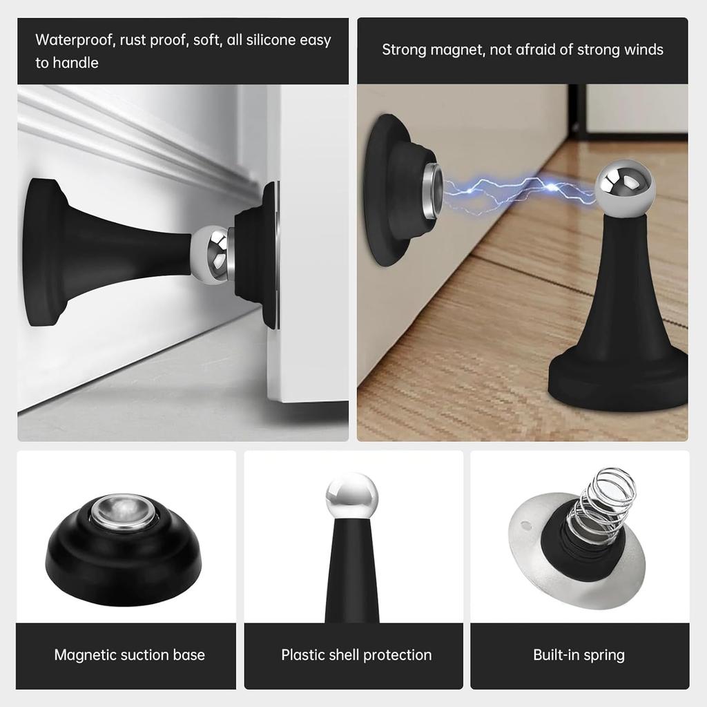 Magnetic Door Holder For RV, Magnetic RV Door Stopper, Strong Magnetic Baggage Door Catch Latch For RV, Camper, Travel Trailer, Motor Home, Boat