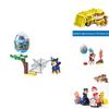 High-quality Plastic Paw Patrol Pull Back Car Toy With Realistic Features