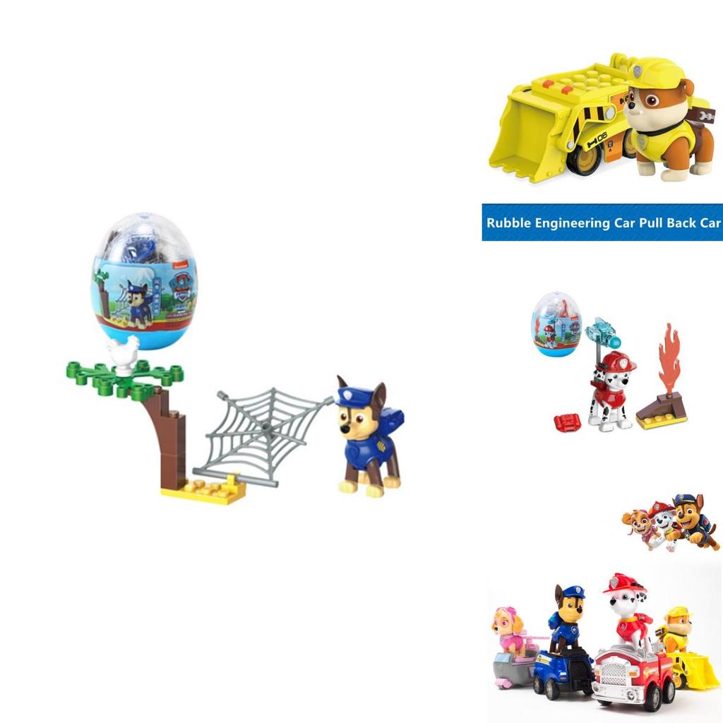 High-quality Plastic Paw Patrol Pull Back Car Toy With Realistic Features