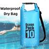 10L Swimming Bucket Bag Waterproof Beach Backpack Waterproof Dry Bag  Fishing Hiking