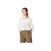 Uniqlo X Kenshi Yonezu Коллаборация Осень/Зима 2024 Письмо Серый Силуэт цапли Принт Свободный крой Круглый вырез Короткий рукав Футболка Унисекс Топы Белый 473522-01