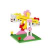 Nanoblock Hello Ferris Wheel Cat 273 Pieces (PCS)