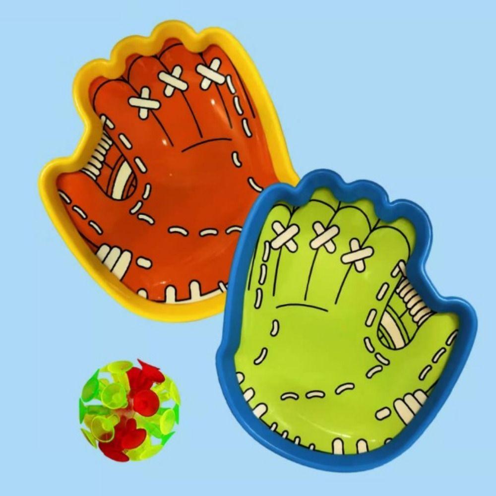 Catch Ball Toss Catch Game Set Light-Up Ball Sticky Ball Catch Game Boys Girls Play