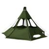 DOD Палатка Rencon 2L Зимняя спецификация одношестовая палатка, в которой можно разводить костер внутри T5-737-KH
