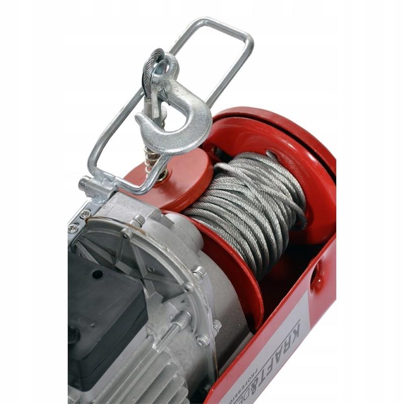 Electric Rope Winch 250Kg 230V 12M Kd1524