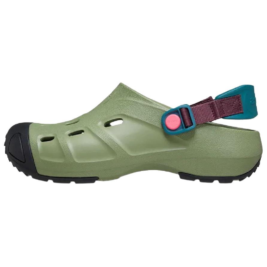 Crocs Унисекс Зеленые Быстрые Треккинговые Ретро Повседневные Уличные Дышащие Клоги 212809-2DA
