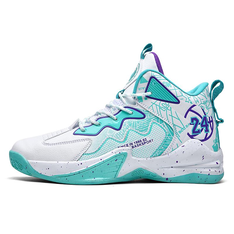 Fashion Men's Basketball Shoes Field Male Training Casual Brand Non-slip Basketball Boots Cushioned Luxury Wearable Tennis Sneakers