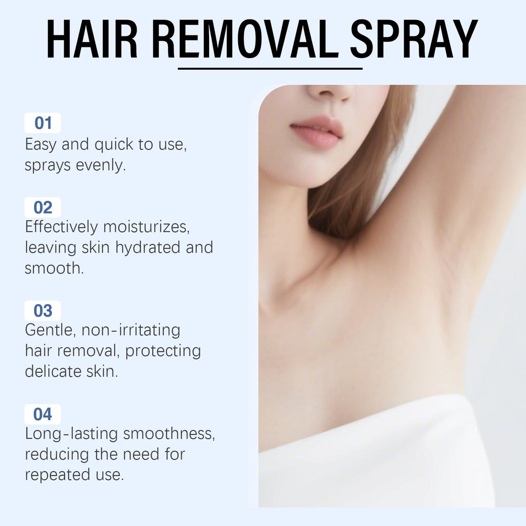 Спрей для ухода после эпиляции нежный и не вызывает раздражения, увлажняет, разглаживает кожу тела и успокаивает раздражение. 100мл