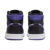 Мужские кроссовки Air Jordan 1 Mid Dark Iris Фиолетовый Белый Черный 554724-095