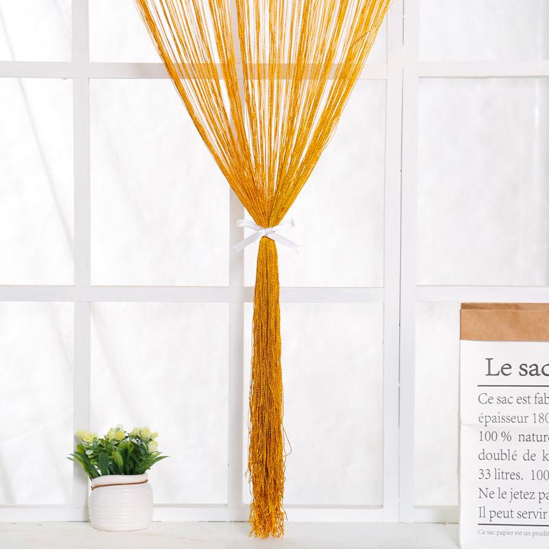 300 см X 300 см нитяные шторы экран лента струнный разделитель штора для гостиной дверь стена окно панель кисточка занавеска