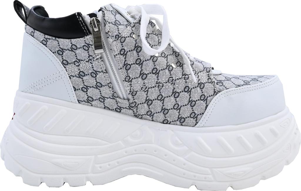 Платформа 4468004 Белый Черный см [Yosuke] Мужская 27.0