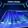 Laptop Cooling Pad Cooling Fans Height with 8 Adjustable Strong Airflow Low Noise