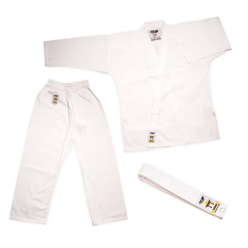 StormCloud Seiken Kids Karate Kimono with White Belt Free 170