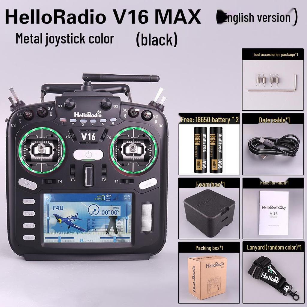 ПриветРадио V16 MAX: Открытый исходный код многопротокольного пульта дистанционного управления с металлическим джойстиком и высокочастотным EdgeTX для дронов