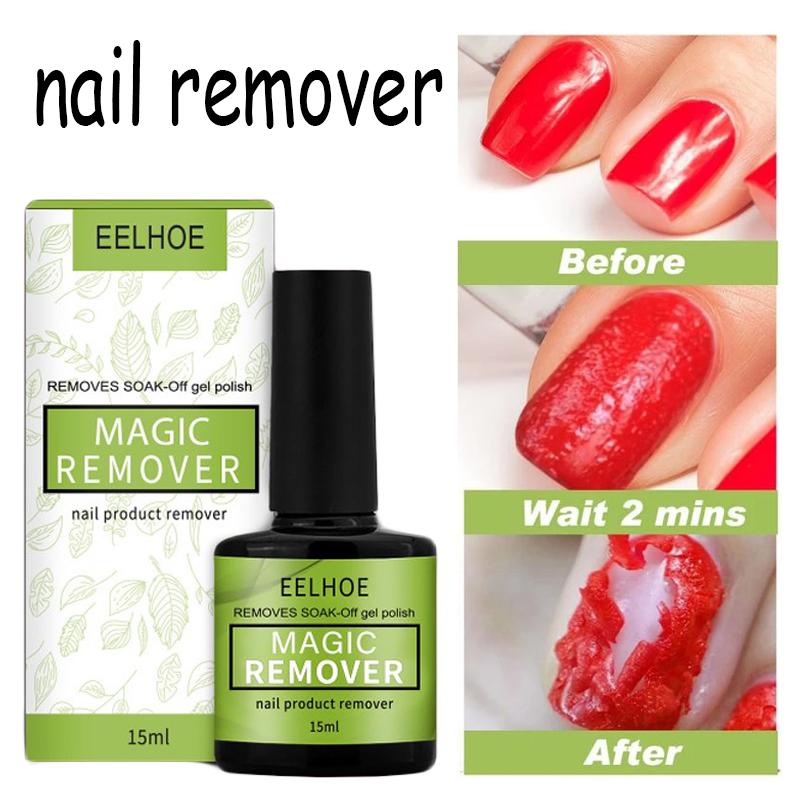15 мл Magic Fast Remover Средство для снятия гель-лака для ногтей УФ-гель для снятия гель-лака Базовое средство для верхнего слоя Чистое средство для удаления