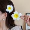 1PC/2PCS/3PCS Hawaiian Plumeria Flower Hair Clips Women Artificial Hairpins Wedding Boho Beach Hair Accessories Gift