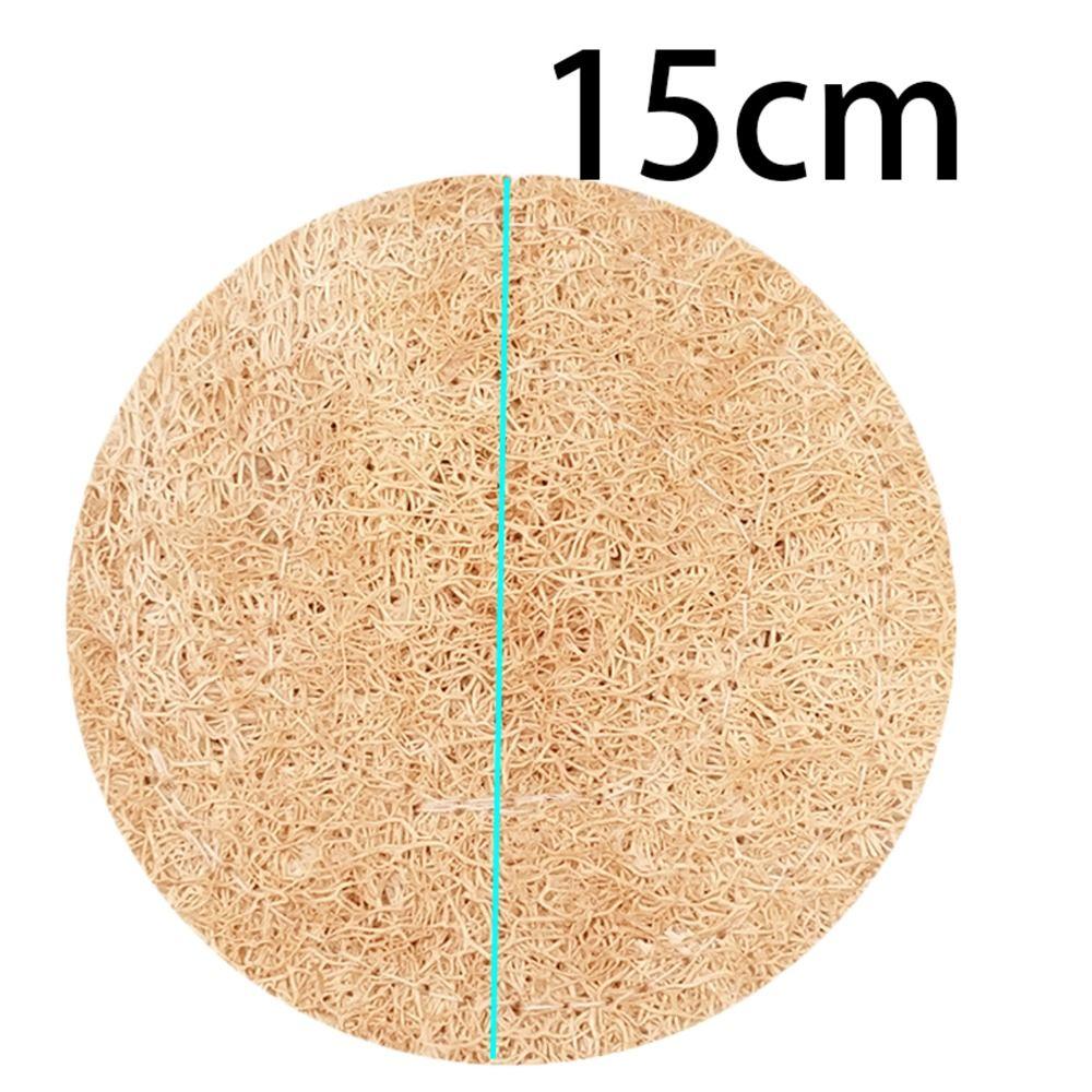 Круглая подставка под чайную чашку из люфы, коврик из люфы, подставка под чайник для чайного набора Кунг-фу, чай