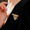 Корейский стиль Брошь-бабочка со стразами Полностью усыпанная стразами Брошь со стразами Зажим на воротник костюма Девочки