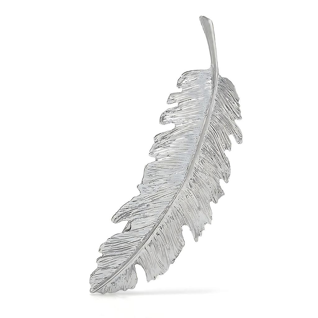Vintage Hair Clip Feather Leaf Shape Barrette Metal Hairpins For Women Lady Headwear Hair Accessories