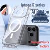 Прозрачный магнитный чехол для iPhone 17 Pro Max с точным вырезом и полным покрытием для фотографии