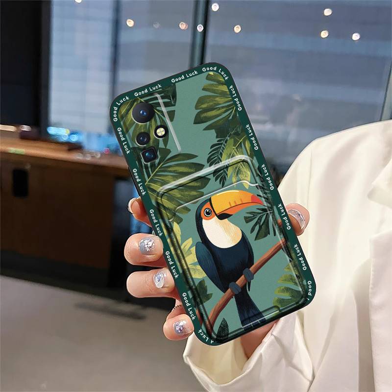 Пылезащитный чехол-накладка на телефон для infinix Zero X/X Pro/X6811/X6811B, противоударный, со слотом для карт, грязеотталкивающий, защитный, милый