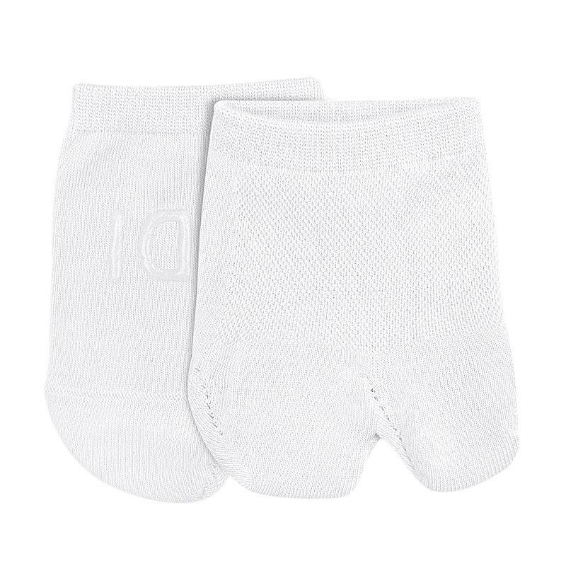 Summer Thin Half-cut Toe Socks, Instep Mesh Invisible Soles of The Feet, Silicone Anti-slip Flip-flops, Women's Boat Socks